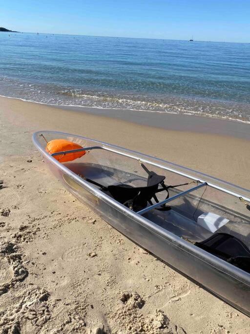 F2 Climatise A Golfe -Juan En Front De Mer Et Piscine Валлорис Экстерьер фото